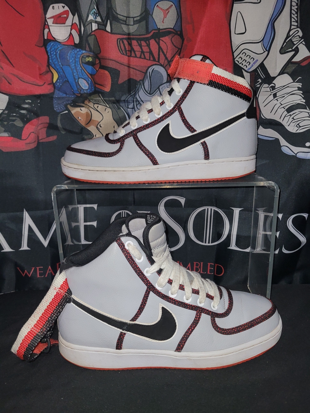 Nike Men’s Vandal High-Top Gray Sneakers